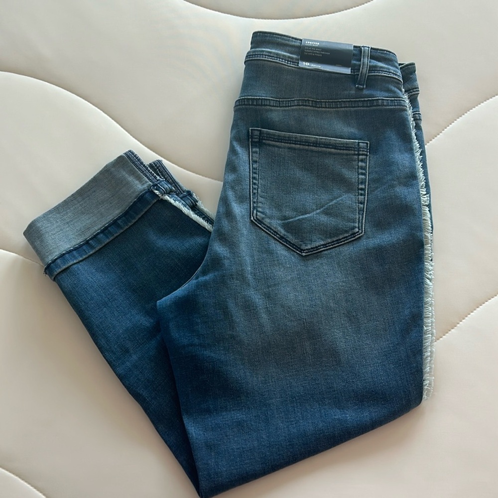 J Jill Cropped Denim